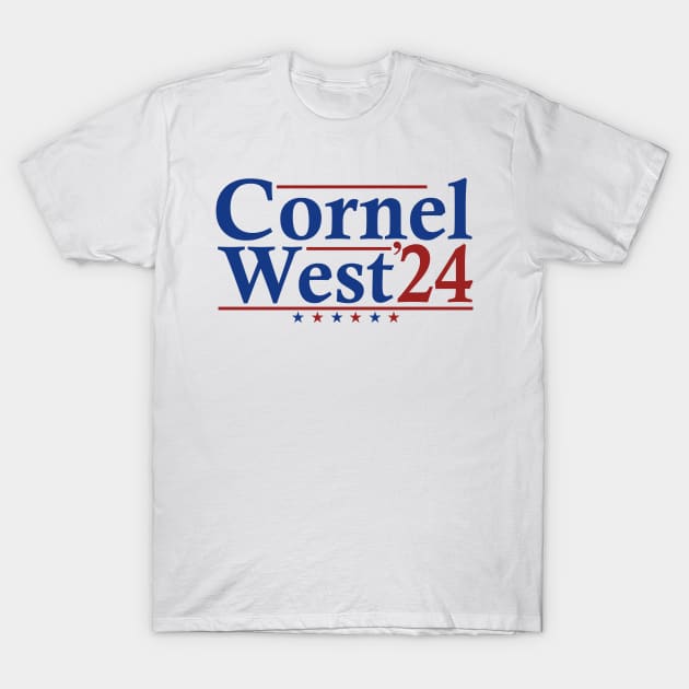 Cornel West For President T-Shirt by AnKa Art